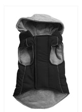 Load image into Gallery viewer, Reversible Dog Coat - Black