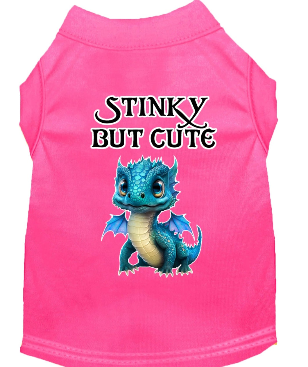 Stinky But Cute Dog Shirt - Pink