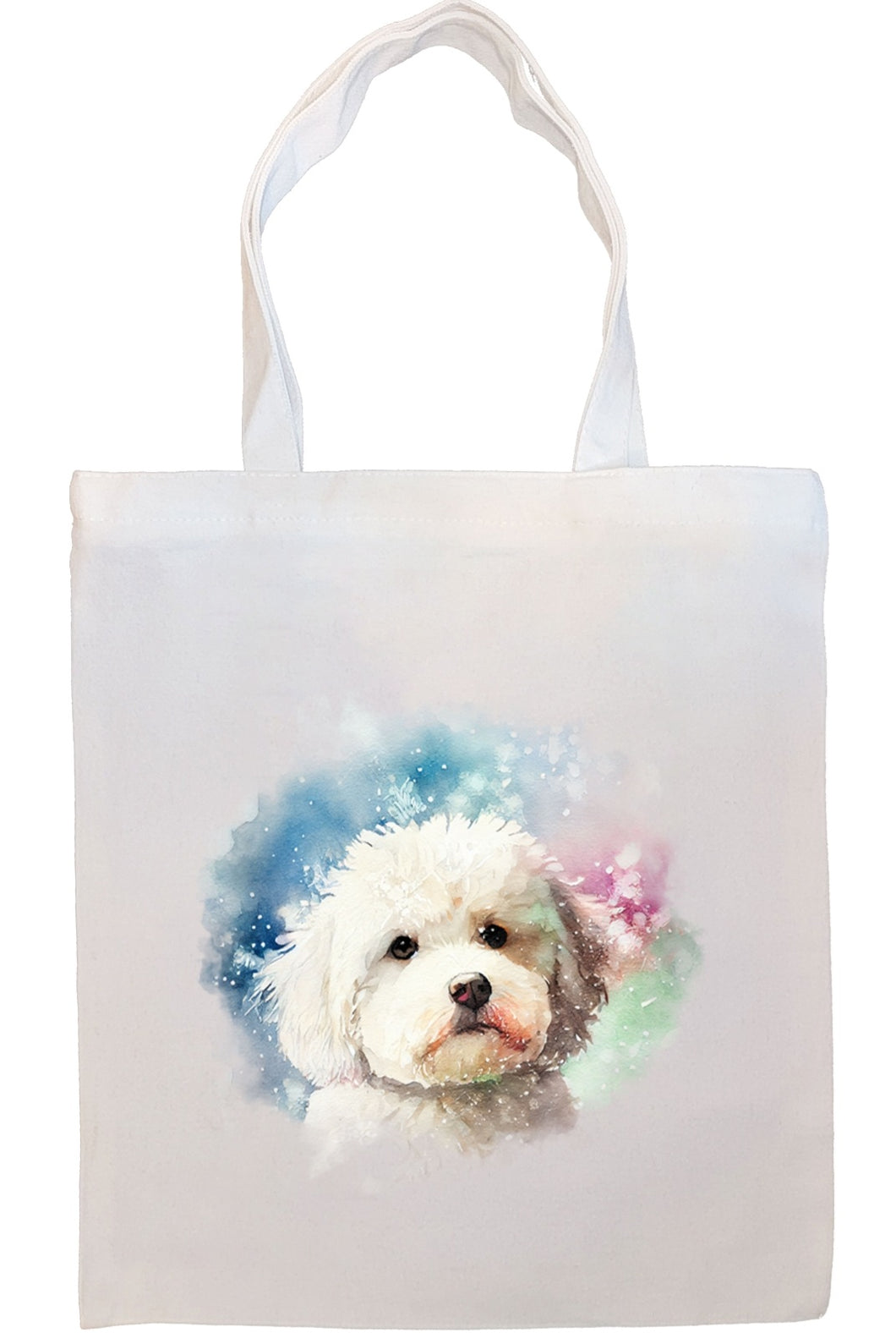 Bichon Frise Canvas Tote Bag