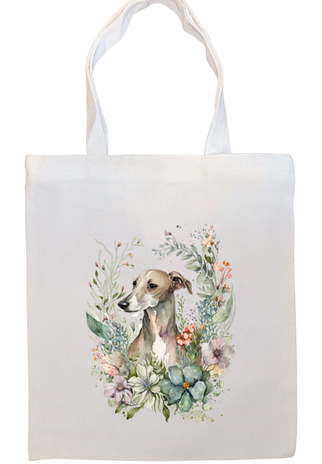 Whippet Canvas Tote Bag
