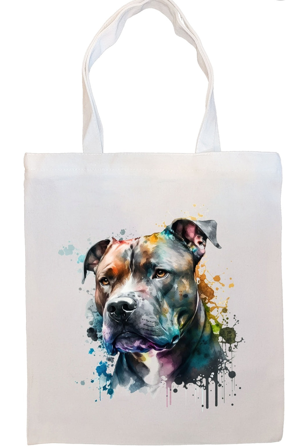 Pitbull Canvas Tote Bag