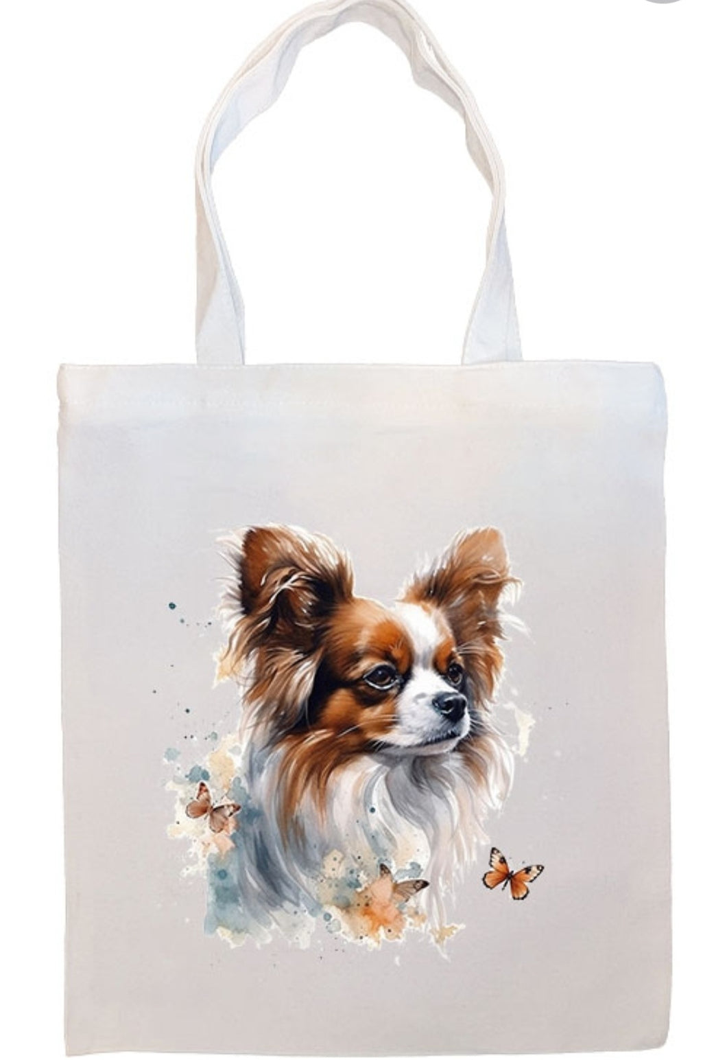 Papillion Canvas Tote Bag