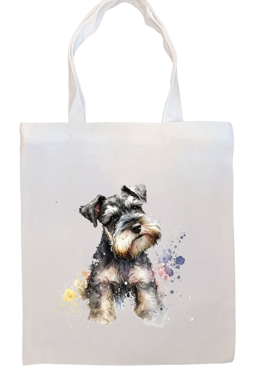 Schnauzer Canvas Tote Bag