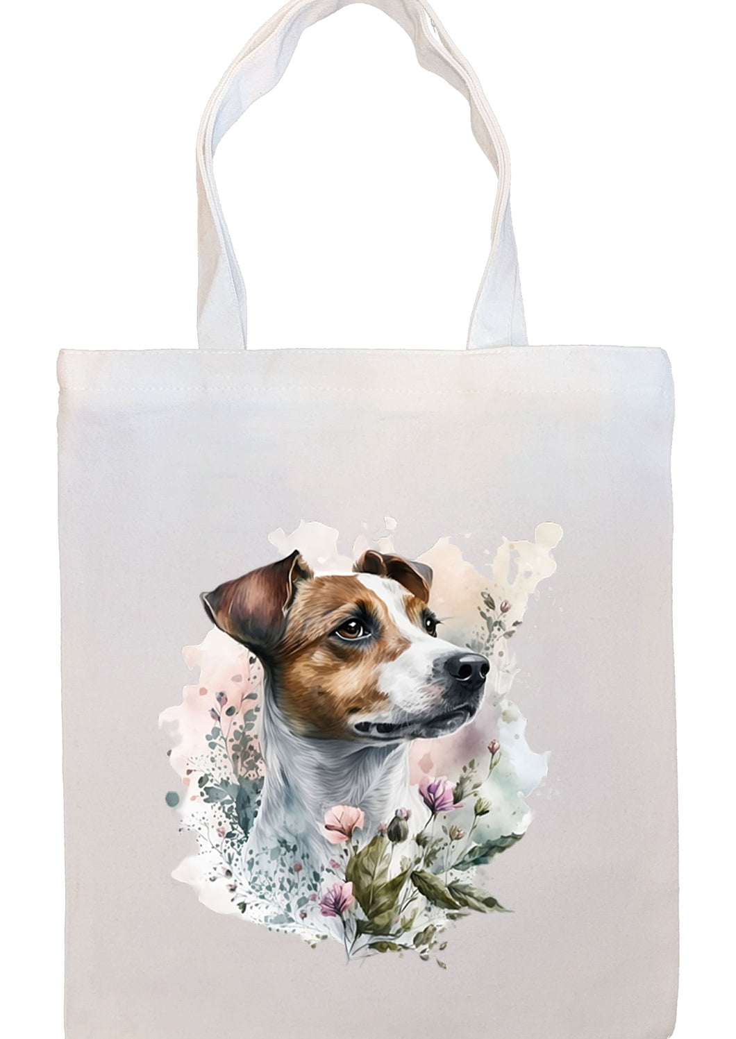Jack Russell Terrier Canvas Tote Bag