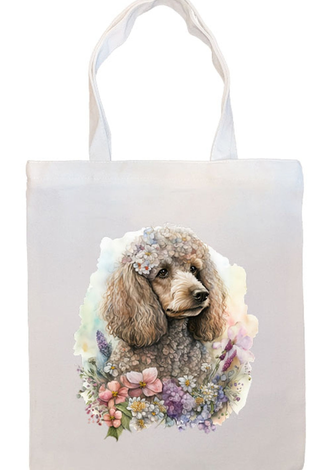 Toy Poodle Canvas Tote Bag