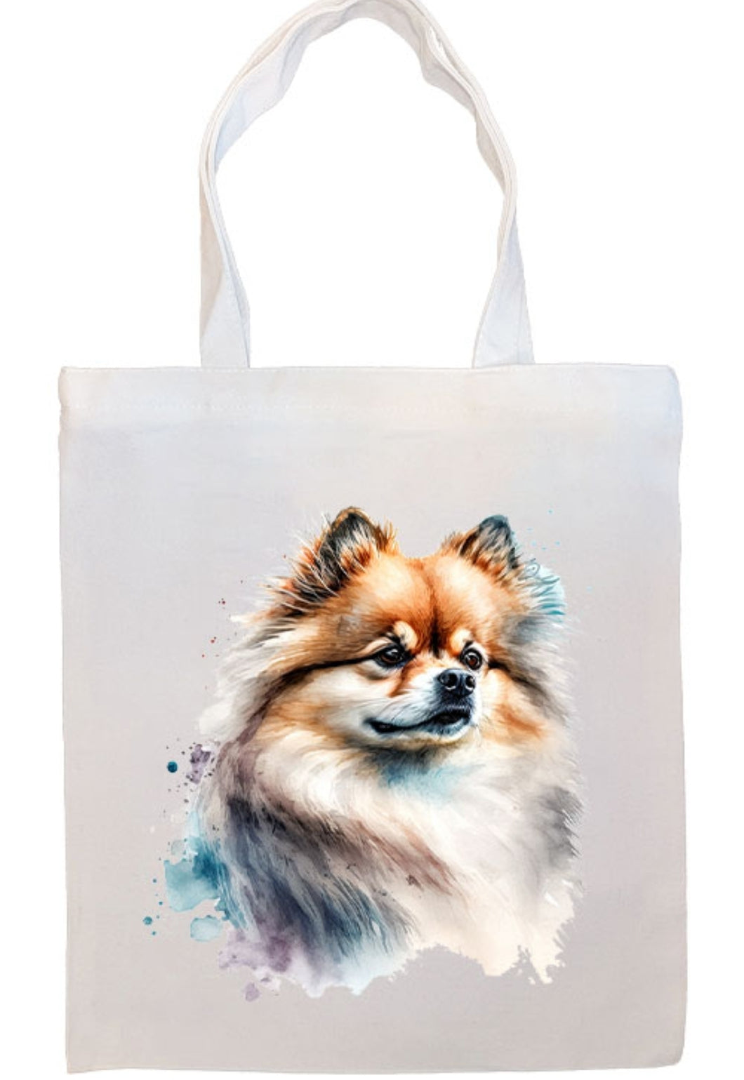 Pomeranian Canvas Tote Bag