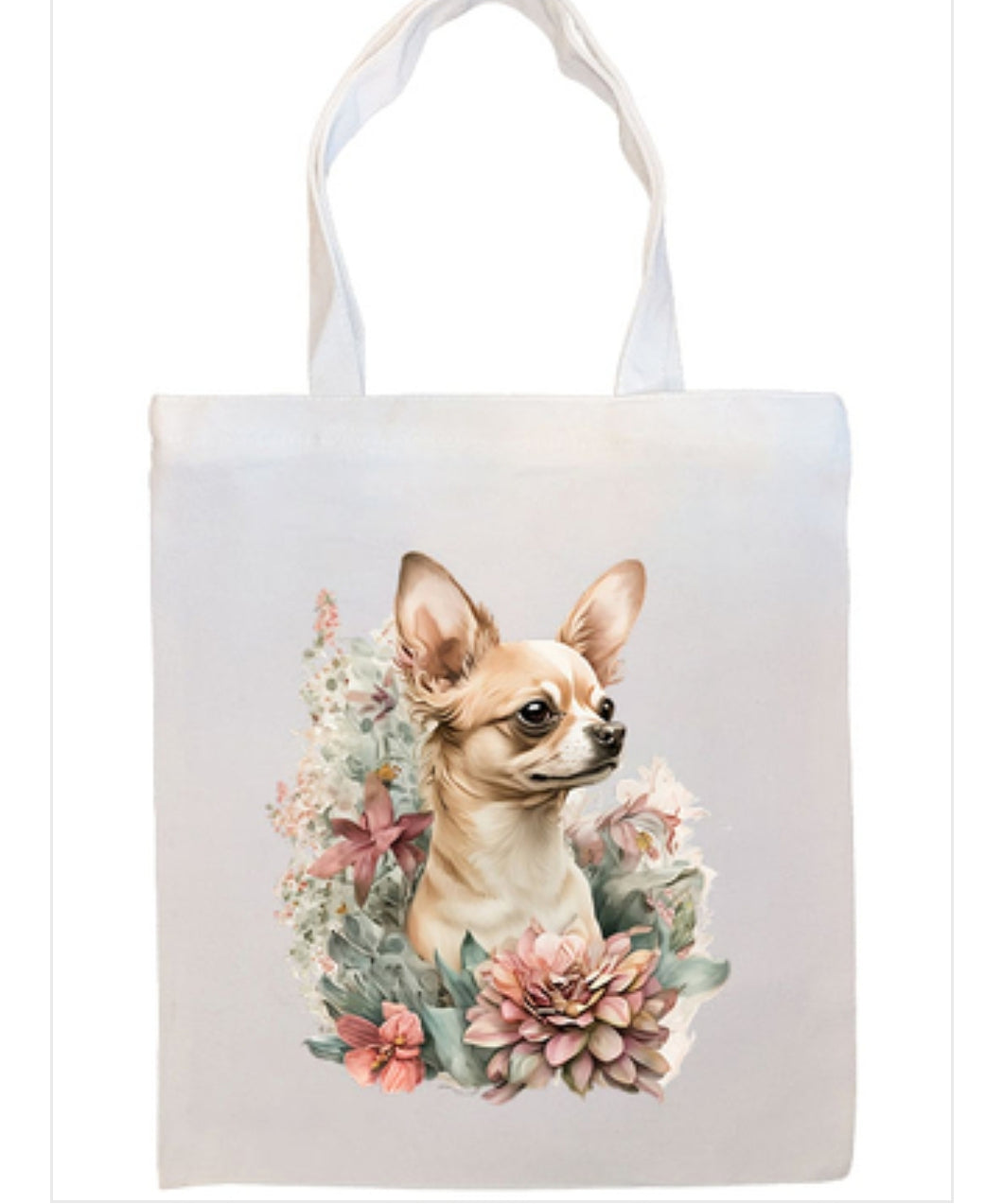 Chihuahua Canvas Tote Bag