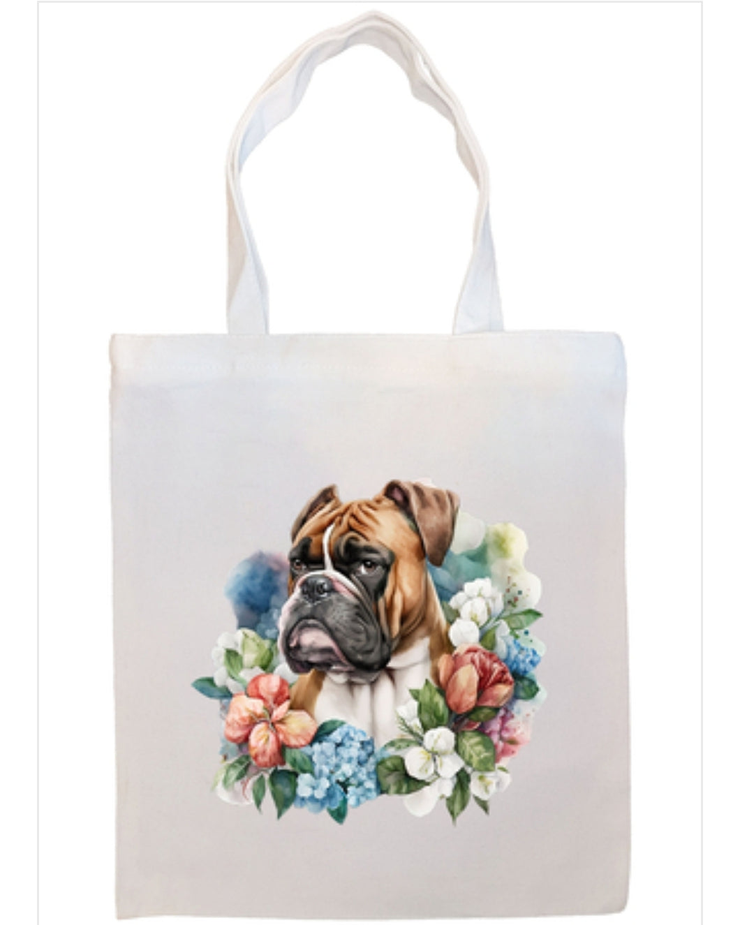 Boxer Canvas Tote Bag