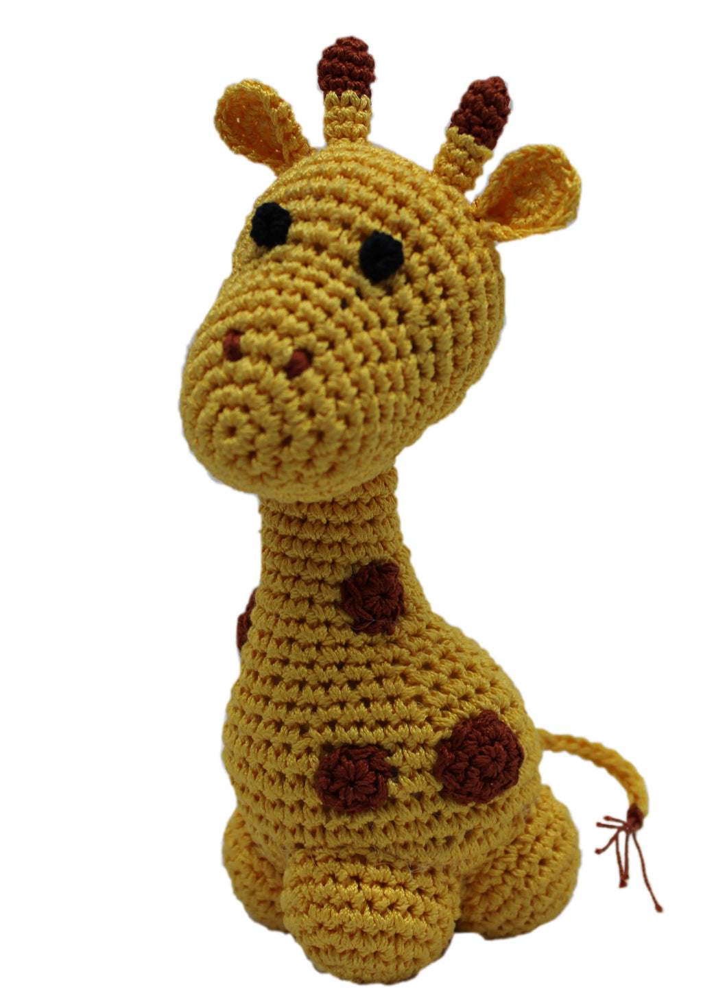 Giraffe Organic Cotton Small Dog Toy