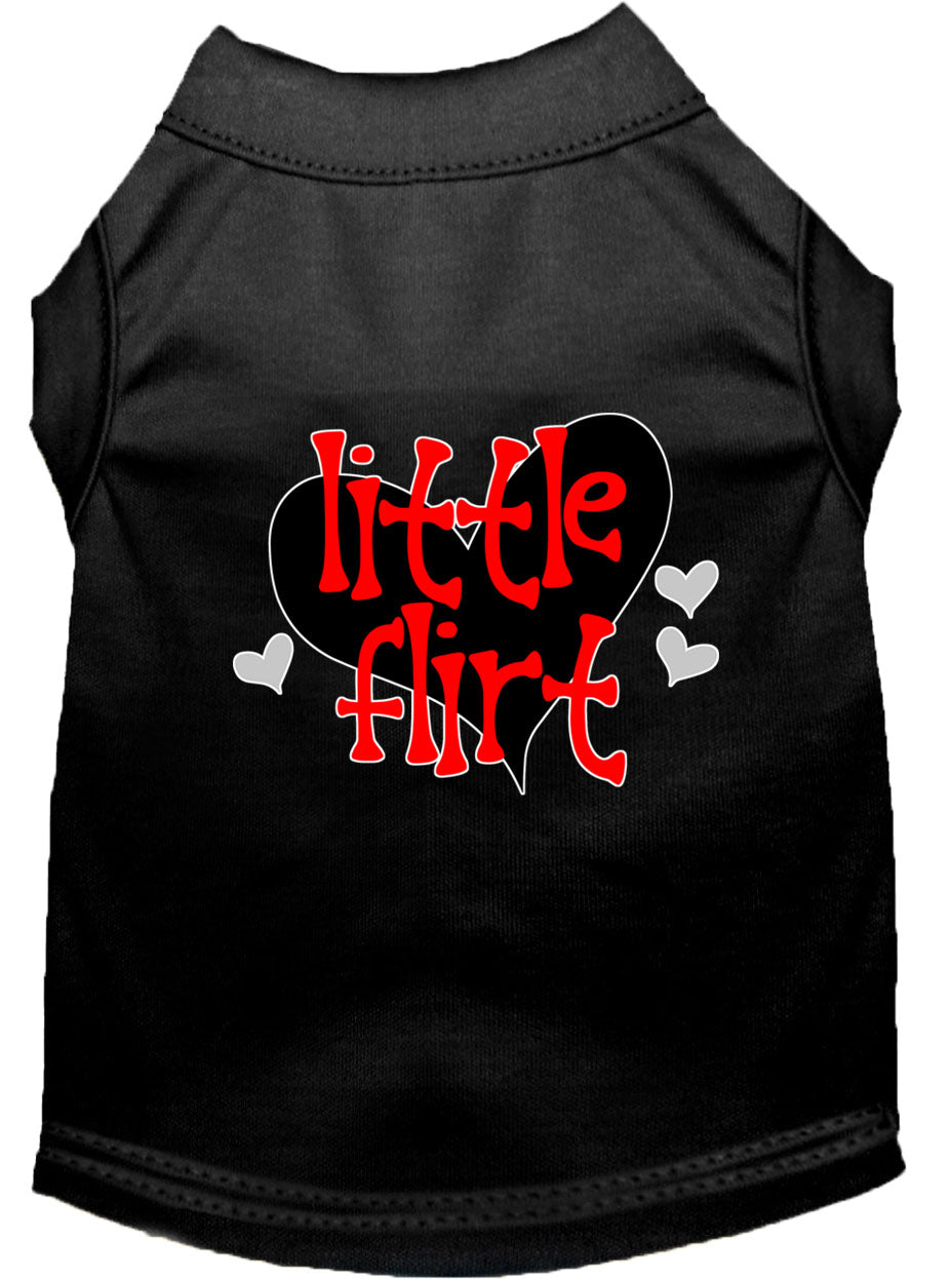 Little Flirt Shirt  Dog Shirt - Black