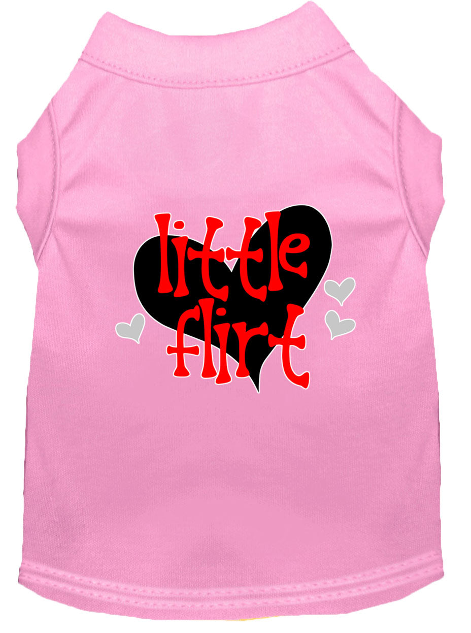 Little Flirt Shirt Dog Shirt - Pink