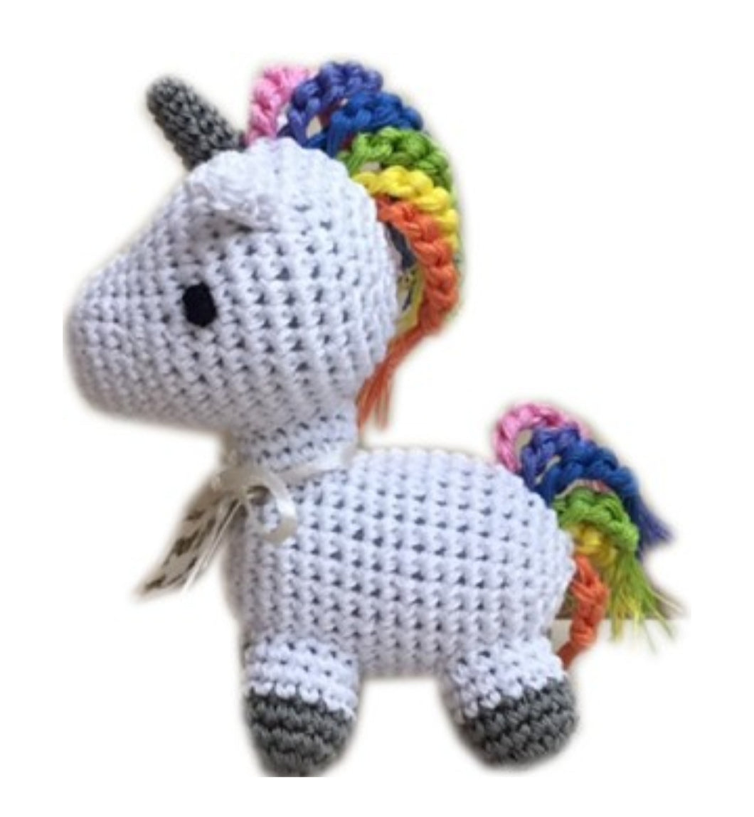 Magic Unicorn Organic Cotton Small Dog Toy