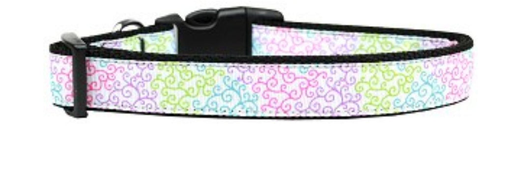 Summer Swirls Nylon Collar