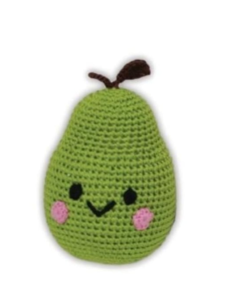 Pear Organic Cotton Small Dog Toy