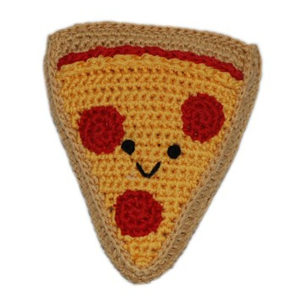 Pizza Organic Cotton Small Dog Toy