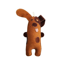 Load image into Gallery viewer, Silly Puppy Leather Dog Toy
