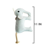 Load image into Gallery viewer, Elephant Leather Dog Toy
