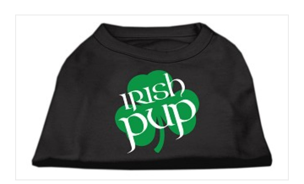 Irish Pup Dog Shirt - Black