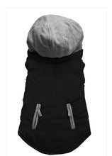 Load image into Gallery viewer, Reversible Dog Coat - Black
