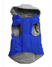 Load image into Gallery viewer, Reversible Dog Coat - Blue
