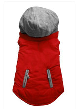 Load image into Gallery viewer, Reversible Dog Coat - Red
