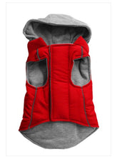 Load image into Gallery viewer, Reversible Dog Coat - Red
