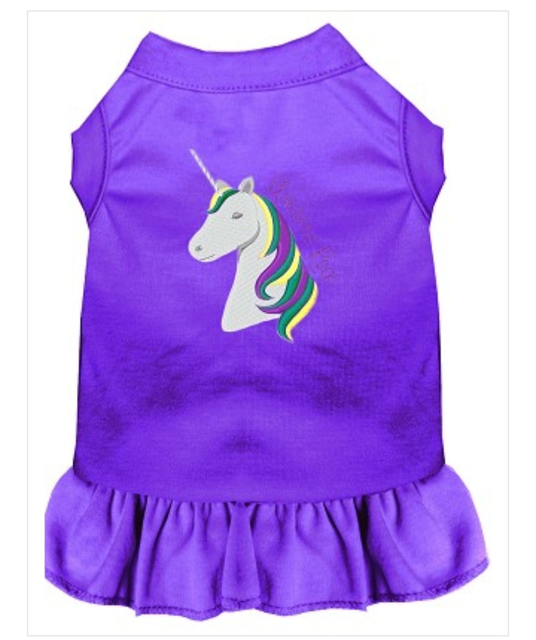 Unicorn Dress - Purple