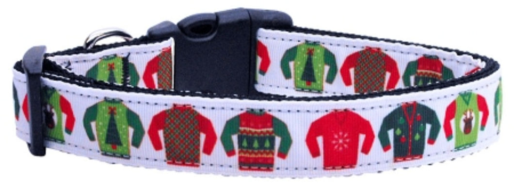 Christmas Sweaters Nylon Collar