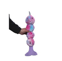 Load image into Gallery viewer, Narwal Squeaker Plush Dog Toy
