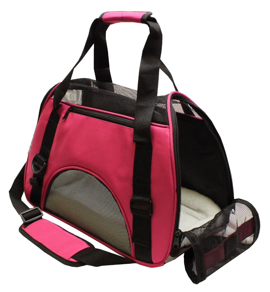 Soft Side Pet Carrier - Pink