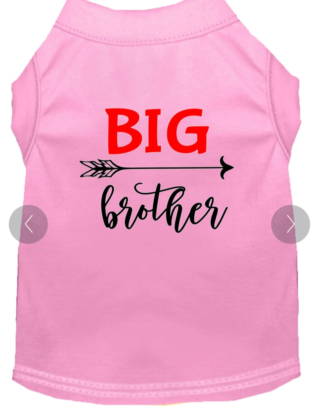 Big Brother Screen Print Shirt - Pink